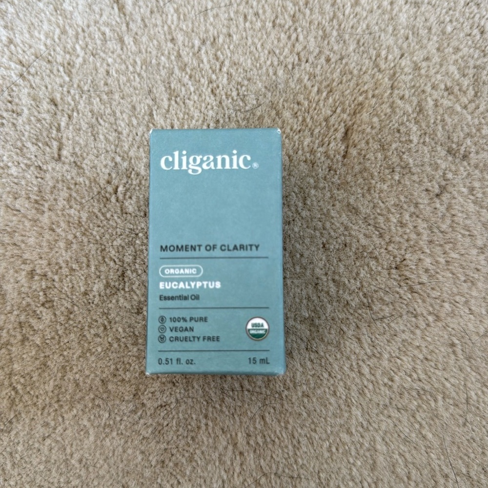 NEW Organic Eucalyptus by Cliganic Essential oil - 15mL